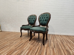 PAR DE SILLONES VICTORIANOS - comprar online