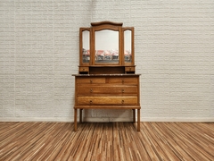 COMODA EN ROBLE CON ALZADA - comprar online