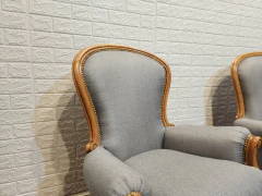 PAR DE SILLONES COLONIALES - tienda online