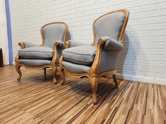 PAR DE SILLONES COLONIALES - comprar online