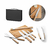 Kit churrasco em estojo de PU e 210D - 94104
