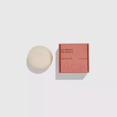 Shampoo em barra B.O.B nutritivo pocket - BOB-SH3P