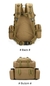 Mochila-Bolsa de Ombro Tático, Caça Exterior, Pesca