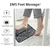 Visor lcd ems pé massageador pad fisioterapia - comprar online