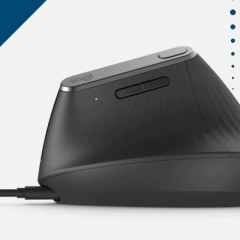 MOUSE MX VERTICAL INALAMBRICO Y ERGONOMICO LOGITECH - tienda online