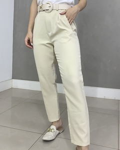 CALÇA ALFAIATARIA BEGE