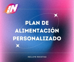 Plan de alimentación personalizado