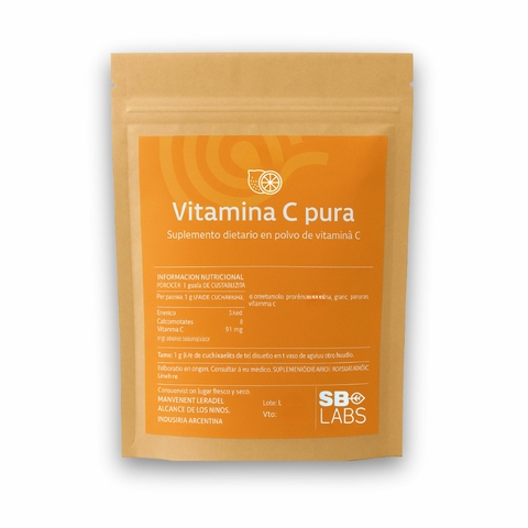 Vitamina C pura premium - comprar online