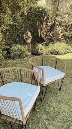 Sillón Tejido ideal galeria living - tienda online
