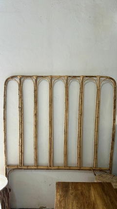 Respaldo de cama Caña y kraft - tienda online