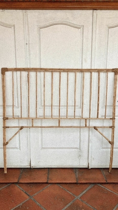 Respaldo de cama Caña y kraft - comprar online