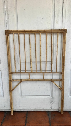 Respaldo de cama Caña y kraft - Puestokm75