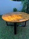 Mesa comedor redonda Patas Hierro