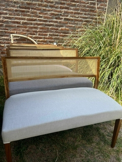 Banco doble Trama esterilla - tienda online