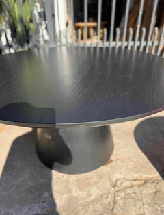 Mesa comedor TOTAL BLACK redonda - comprar online