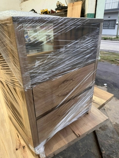 Mesa Luz Minimal Petiribí 2 cajones - tienda online