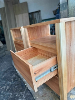 Mesa Luz Minimal Paraiso 2 Cajones - comprar online