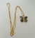 Colar longo dourado Fane Farfale - Fabrizio Giannone - comprar online