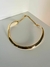 Choker lisa dourada - Coleção Dora Milaje