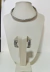 Conjunto aro liso ródio branco - Coleção Ramonda - comprar online