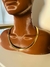 Choker lisa dourada - Coleção Dora Milaje - loja online