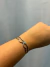 Bracelete Coração Ondulado de Aço Inox - comprar online