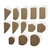 Kit com 13 (Treze) Moldes em MDF para Alças de Xícaras/Canecas - comprar online