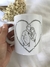 Caneca personalizada com silhueta de foto na internet