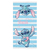 Toalha Aveludada Estampada Stitch Love 70cm x 1,40m - comprar online