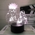 Naruto 3D Night Lamp Toys LED Night Light - loja online