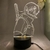 Naruto 3D Night Lamp Toys LED Night Light