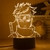 Naruto 3D Night Lamp Toys LED Night Light - comprar online