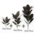 Imagem do Planta artificial tropical, folhas de Banyan, para casa, jardim, escritório, loja, decoração em geral