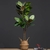 Grandes plantas artificiais para decoração de casa, alto verde luxuoso