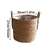 Imagem do Cesto de palha para armazenamento de vaso de planta.