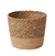 Cesta de plantas de palha, vasos de plantas na internet