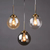 Pendente de metal luxuoso moderno. - comprar online