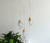 Luminária Pendente LED, com Pó De Ouro para Quarto, Luzes Pingente De Cristal. - comprar online