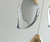 Luminária Pendente LED, com Pó De Ouro para Quarto, Luzes Pingente De Cristal.