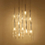 Pendente Estilo Minimalista Nórdico, Lustre de Vidro, Luz Suspensa. - comprar online