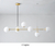 Lustre Pendente Moderno para Sala de Jantar e Cozinha. Lustre de Vidro Branco Leitoso na internet