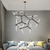 Lustre de LED Moderno, Pingente de Luzes, Design para Sala de Jantar, Cozinha, Ilha de Cozinha. - loja online