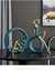 Escultura menina de resina, Decoração luxuosa da sala - loja online
