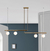 Lustre Pendente de LED Moderno Para Sala de Jantar, Lustre minimalista, Luz pendente. - Float Decorações