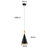 Pendentes Minimalistas Nórdicos para Iluminação de Sala de Jantar, Quarto, Bal