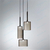 Imagem do Pendente Estilo Minimalista Nórdico, Lustre de Vidro, Luz Suspensa.