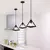 Pendente Geométrico Minimalista, Metal Retrô Industrial - Float Decorações