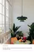 Pendente de LED, Moderno e Minimalista, Aço Carbono, Branco, Verde Escuro, Preto, Laranja. - Float Decorações