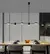 Lustre Pendente de LED Moderno, Iluminação Para Sala de Jantar, Ilha de Cozinha - Float Decorações
