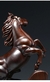 Escultura em Madeira, Cavalos Ornamentais, Esculpido Artesanalmente. - Float Decorações